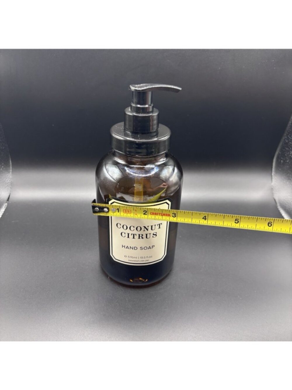 Apothecary 101 Collections Hand Wash Coconut Citrus 20 fl oz Dark Glass Bottle - Picture 16 of 16